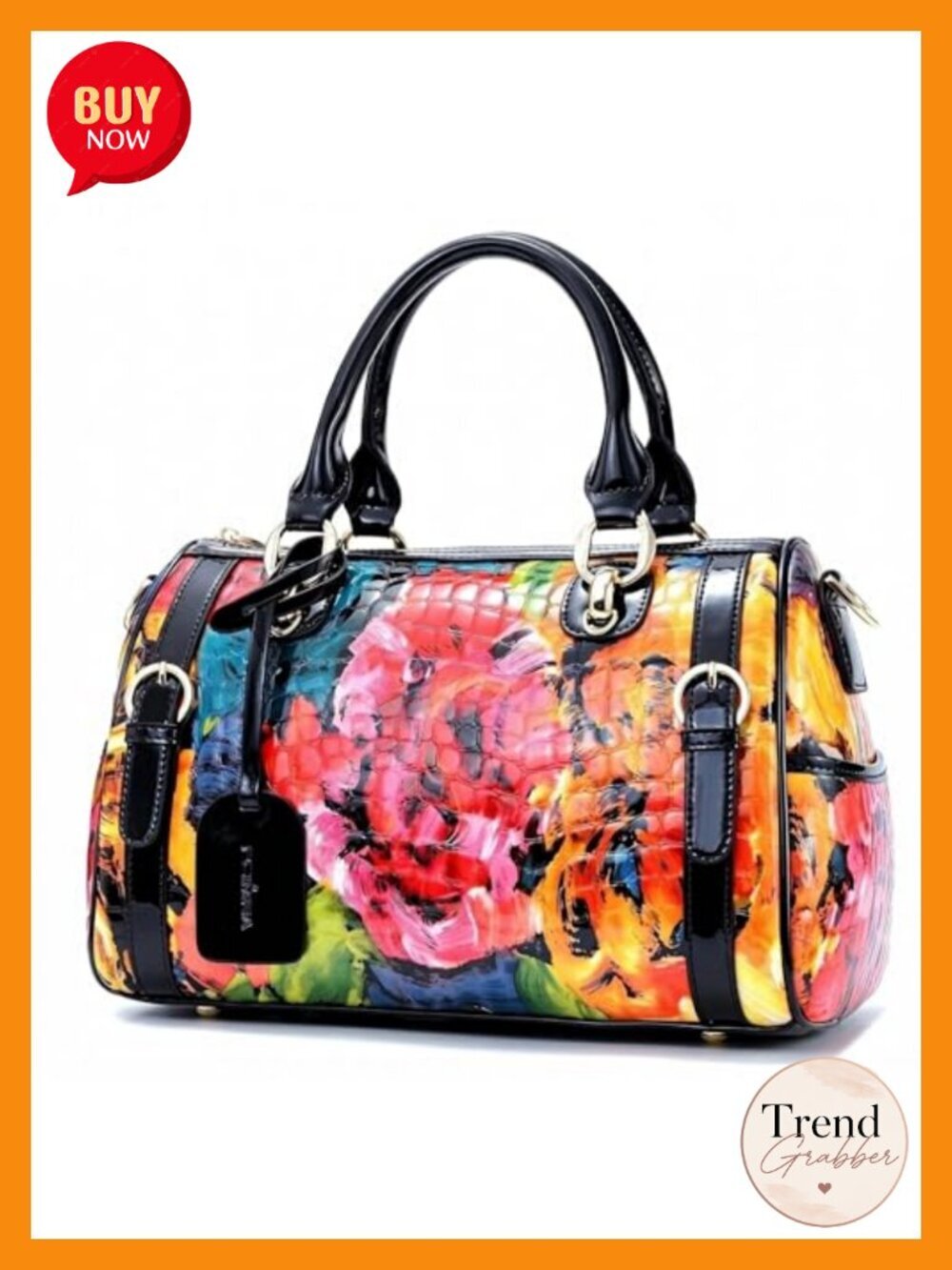 Genuine Leather Tote Bag - Top Handle Crossbody Shoulder Bag with Strap